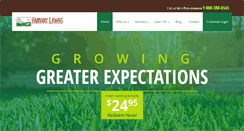 Desktop Screenshot of fairwaylawns.com